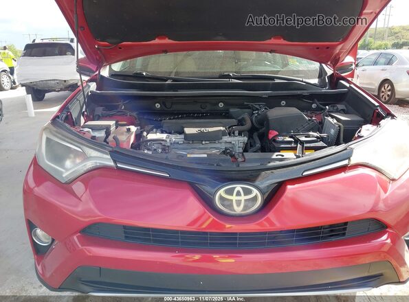 2T3WFREV8HW405239 2017 TOYOTA LE Бордовый Вид сзади