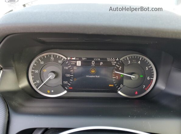 SALCT2FX4NH906402 2022 LAND ROVER DISCOVERY Gray უკანა სავარძლების ხედი