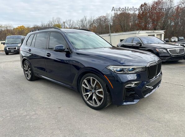 5UXCX6C08L9B32979 2020 BMW X7 Blue Front view