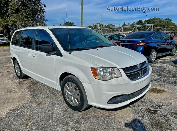 2C4RDGBG2JR259532 2018 DODGE CARAVAN White 