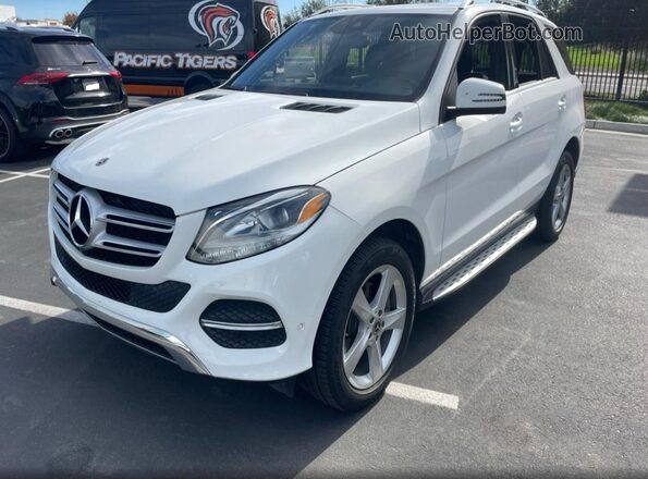 4JGDA5JB6JB010058 2018 MERCEDES-BENZ GLE-CLASS White Հետևի աջ