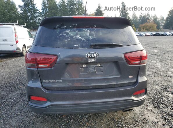 5XYPG4A34KG551992 2019 KIA SORENTO Charcoal 