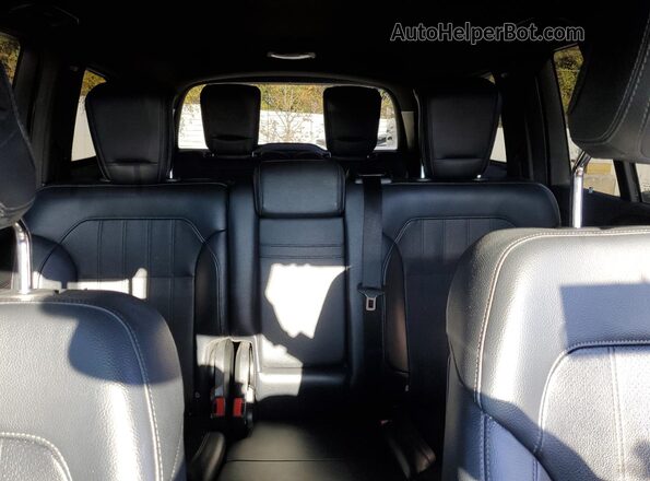 4JGDF6EE9KB185658 2019 MERCEDES-BENZ GLS-CLASS Black Widok wnętrza z tyłu
