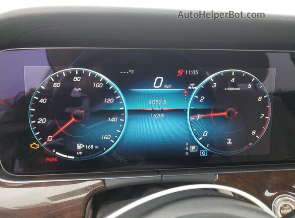 W1KZF8DB1MA990565 2021 MERCEDES-BENZ E White Widok tylnych siedzeń