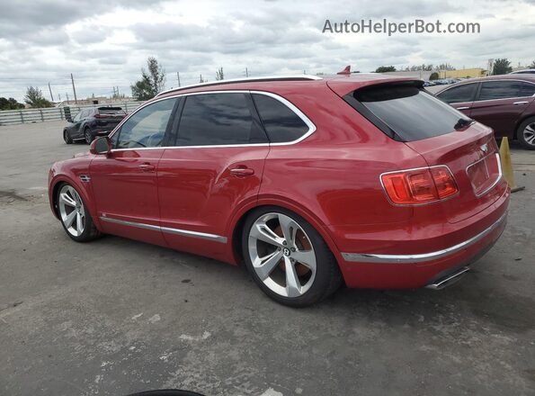 SJAAC2ZV1HC014037 2017 BENTLEY BENTAYGA Red Tył prawy