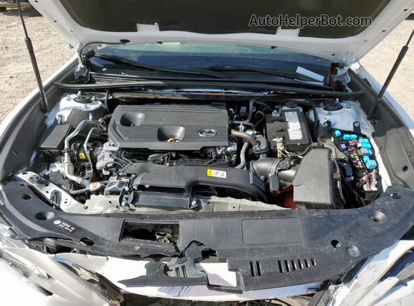 58AD11D16RU013644 2024 LEXUS ES White Vista del compartimento del motor
