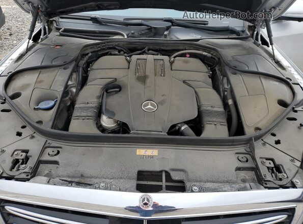 WDDUG6EB8JA348835 2018 MERCEDES-BENZ S-CLASS Серебряный Вид подкапотного пространства