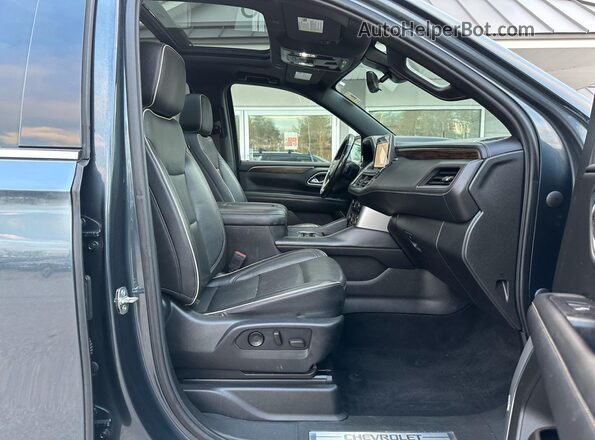 1GNSKSKD9MR138336 2021 CHEVROLET TAHOE Синий 