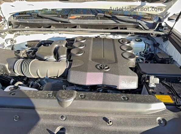 JTENU5JR9N6034636 2022 TOYOTA 4RUNNER White Widok deski rozdzielczej