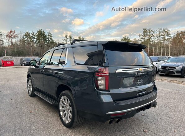 1GNSKSKD9MR138336 2021 CHEVROLET TAHOE Синий 