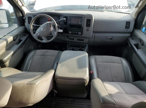 5BZBF0AA6KN852308 2019 NISSAN NV White Widok zestawu wskaźników
