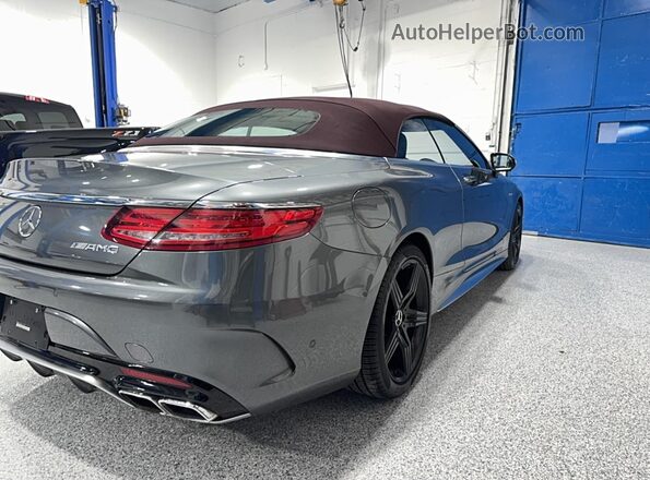 WDDXK7JB8HA019473 2017 MERCEDES-BENZ S Gray Вид спереду