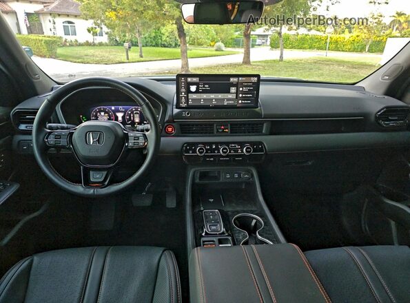 5FNYF9H84TB006518 2026 HONDA PASSPORT Серый Вид задних сидений