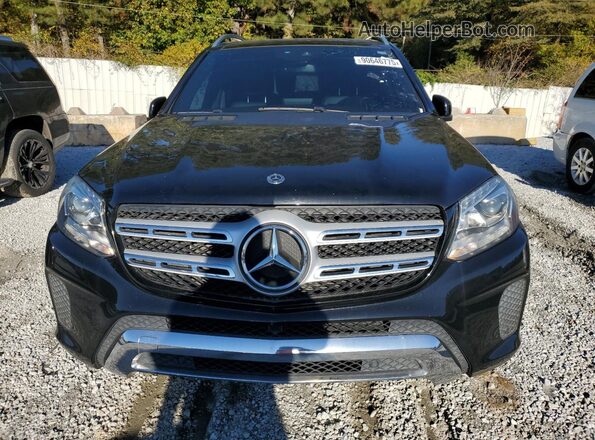 4JGDF6EE9KB185658 2019 MERCEDES-BENZ GLS-CLASS Black Widok z tyłu