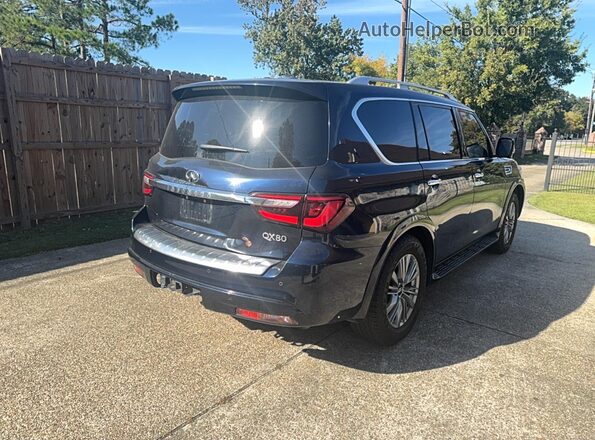 JN8AZ2AFXM9718038 2021 INFINITI QX80 Blue Դիմացի տեսք