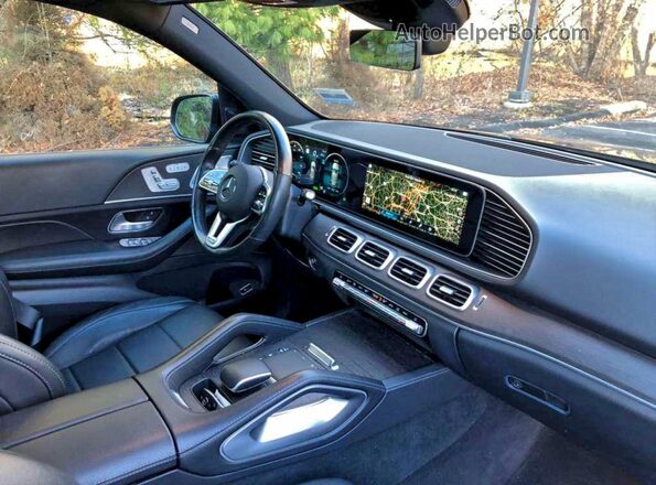 4JGFB5KB5NA639018 2022 MERCEDES-BENZ GLE Black Вид задніх сидінь
