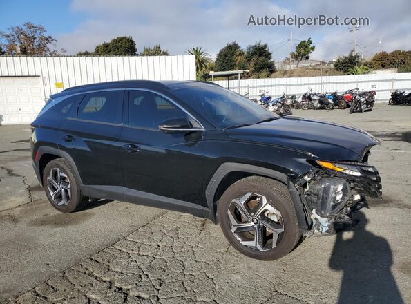 5NMJECAE2NH129933 2022 HYUNDAI TUCSON Black 