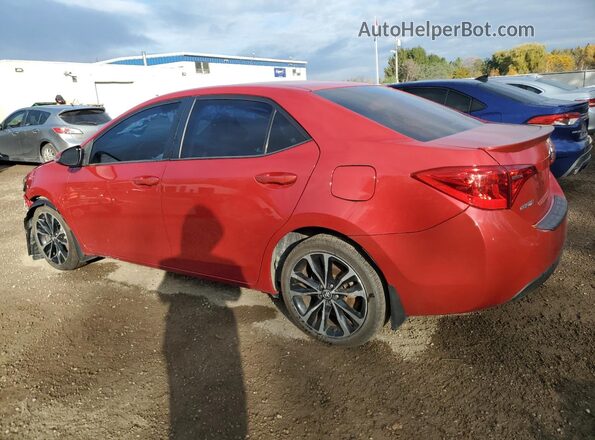 2T1BURHE5KC173460 2019 TOYOTA LL Red Հետևի ձախ