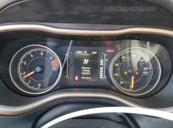 1C4PJLAB7HW626487 2017 JEEP GRAND CHER White უკანა სავარძლების ხედი