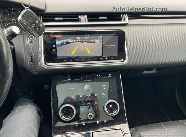 SALYB2EX1LA258677 2020 LAND ROVER RANGE Black Widok tylnych siedzeń