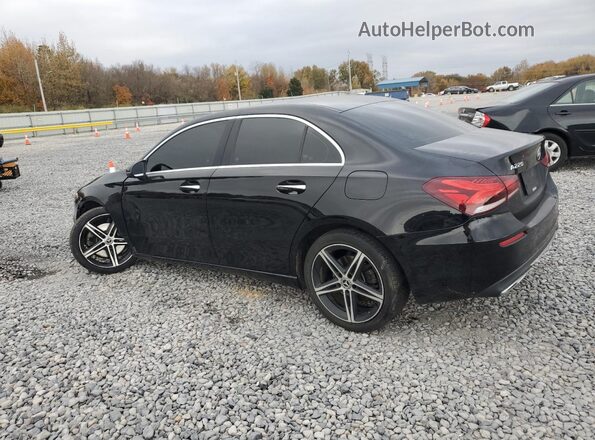 WDD3G4EB2KW020945 2019 MERCEDES-BENZ A-CLASS Black Задня права чверть