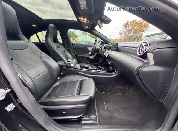 W1K5J4GB1LN091262 2020 MERCEDES-BENZ CLA-CLASS Черный Вид сзади