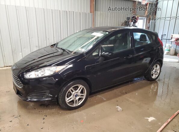 3FADP4EJ1JM118889 2018 FORD FIESTA Black Trasero izquierdo