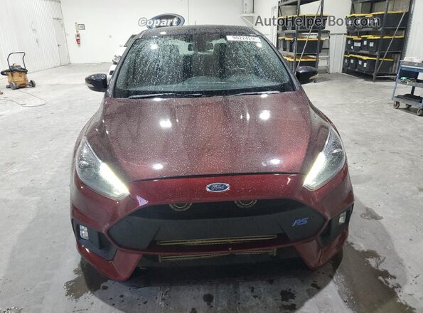 WF0DP3TH3G4117460 2016 FORD FOCUS Red Vista trasera