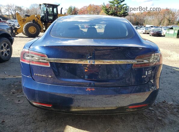 5YJSA1E11GF156217 2016 TESLA MODEL S Blue 