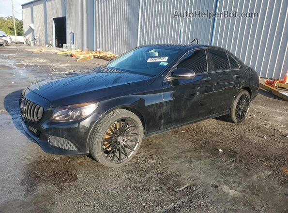 WDDWF4KB7JR404169 2018 MERCEDES-BENZ C-CLASS Black 