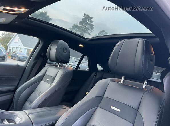 4JGFD6BB5MA272121 2021 MERCEDES-BENZ GLE Silver Rear seats view