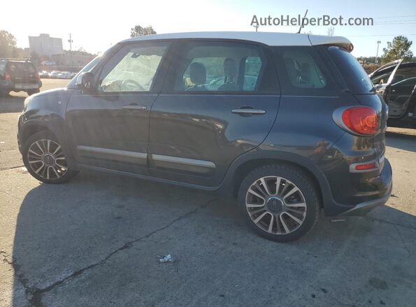 ZFBCFADH1JZ040587 2018 FIAT 500L Gray Trasero derecho