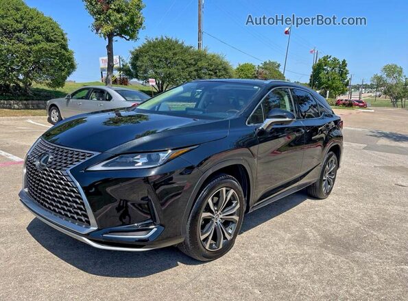 2T2HZMAA9MC183462 2021 LEXUS RX 350 Black Задня права чверть