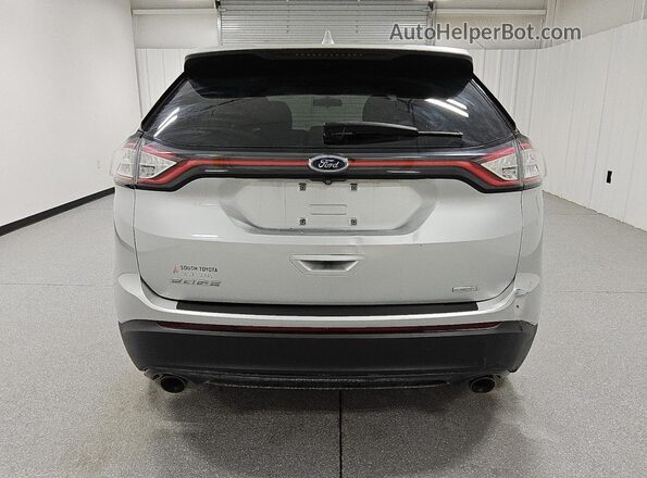 2FMPK3G93JBC56451 2018 FORD EDGE Серебряный Вид сзади
