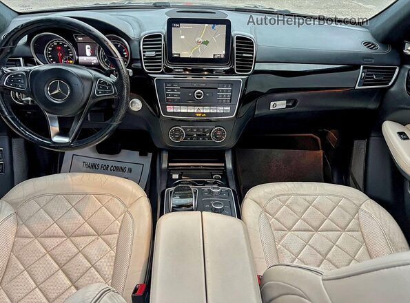 4JGDF7DE8HA829365 2017 MERCEDES-BENZ GLS-CLASS Gray უკანა სავარძლების ხედი