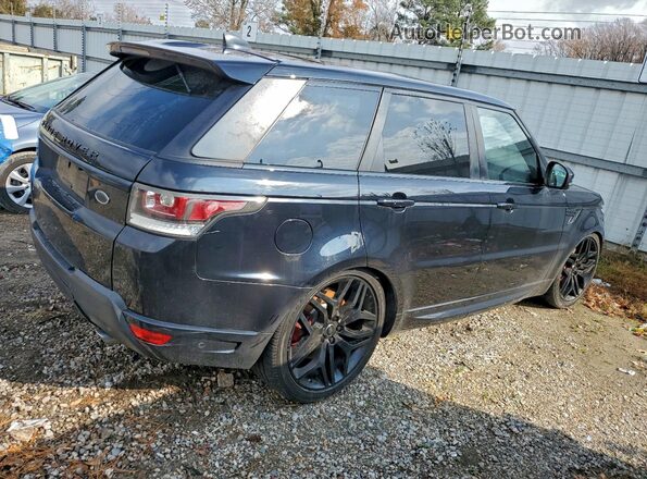 SALWV2FE2HA138261 2017 LAND ROVER RANGE ROVER Синий Передняя правая четверть