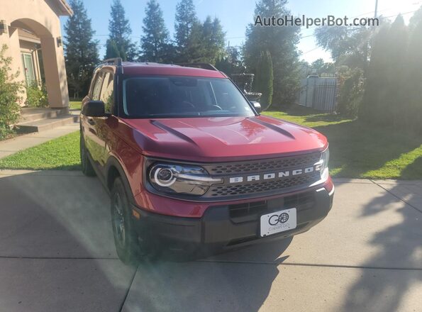 3FMCR9BN5SRE23011 2025 FORD BRONCO Красный 