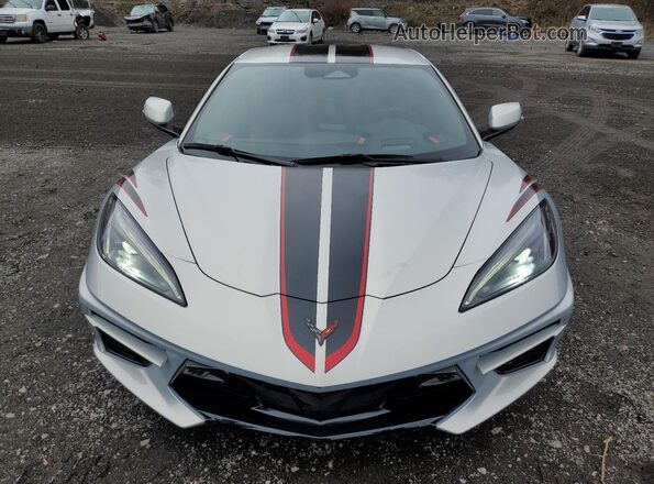 1G1YB2D48R5100264 2024 CHEVROLET CORVETTE Silver უკანა ხედი