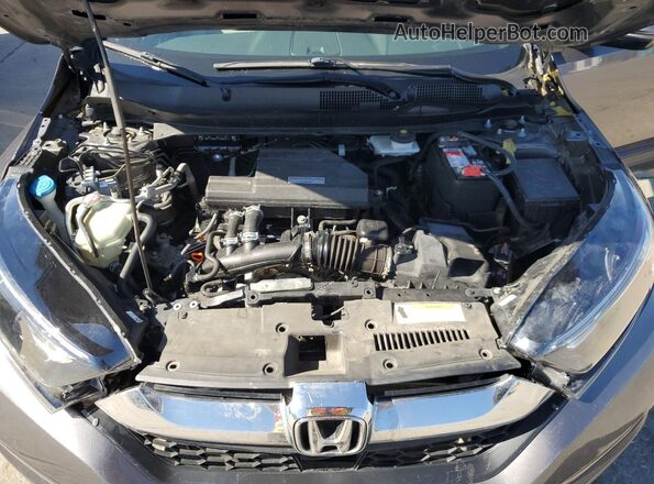 5J6RW1H51JA001272 2018 HONDA CRV Gray 