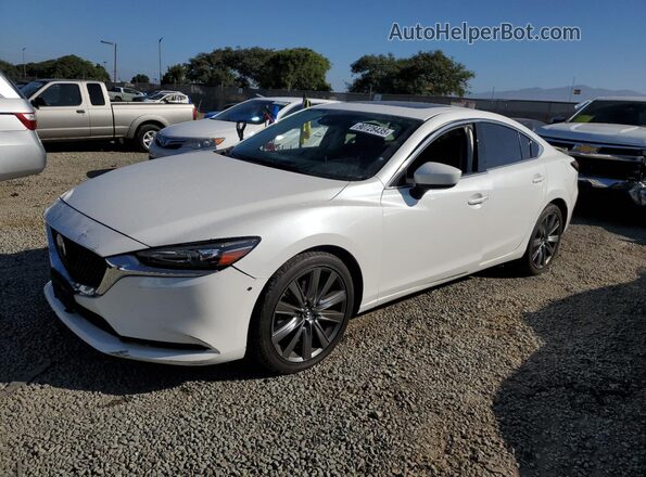 JM1GL1TY5L1522909 2020 MAZDA 6 White Trasero izquierdo