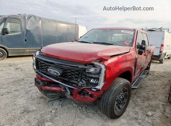 1FT8W2BT9RED75745 2024 FORD F250 Красный Задняя левая четверть