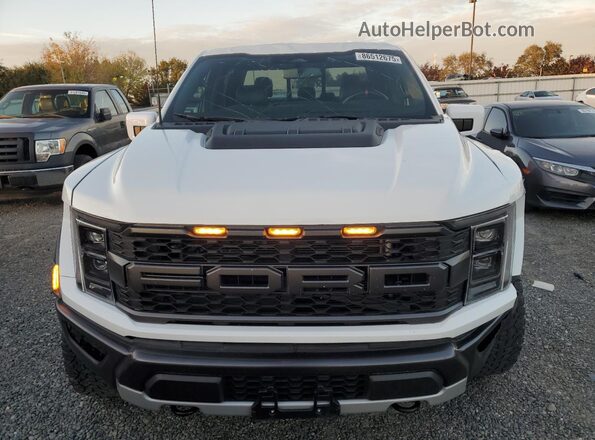 1FTFW1RG9NFC42286 2022 FORD F150 White Widok z tyłu