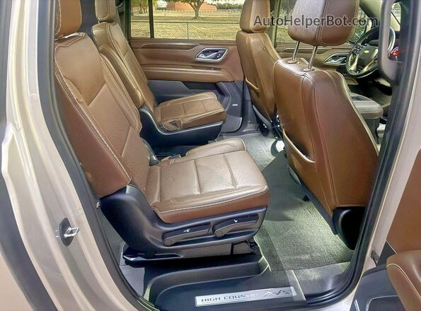 1GNSKGKL6MR296606 2021 CHEVROLET SUBURBAN Tan Vista interior delantera