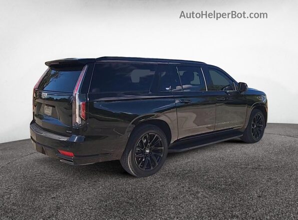 1GYS4PKL6MR472762 2021 CADILLAC ESCALADE Черный Передняя правая четверть