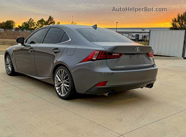 JTHBA1D25G5019923 2016 LEXUS IS Серый Передняя правая четверть
