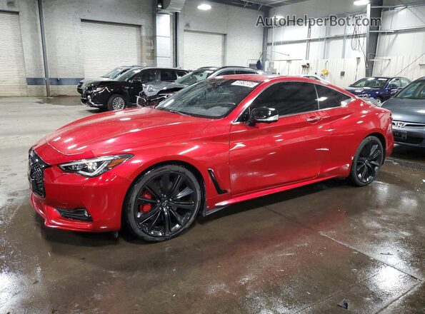 JN1FV7LL8MM560392 2021 INFINITI Q60 Red Задня ліва чверть