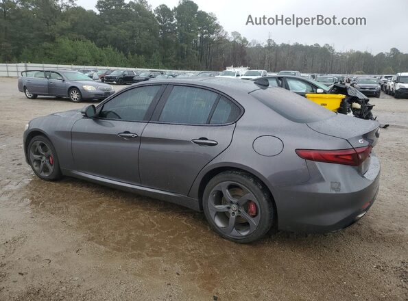 ZARFAEDN1H7550133 2017 ALFA ROMEO GIULIA Серый Задняя правая четверть