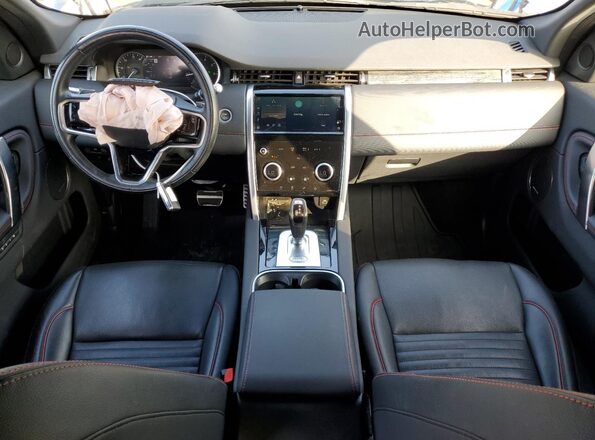 SALCT2FX4NH906402 2022 LAND ROVER DISCOVERY Gray ხელსაწყოთა პანელის ხედი