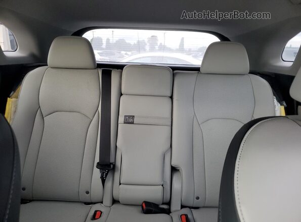 2T2ZZMCAXJC101249 2018 LEXUS RX 350 Gray უკანა სალონის ხედი