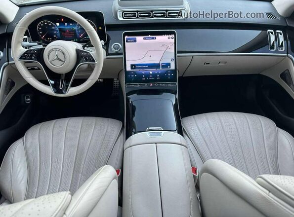 W1K6G7GB2NA156358 2022 MERCEDES-BENZ S Белый Вид панели приборов